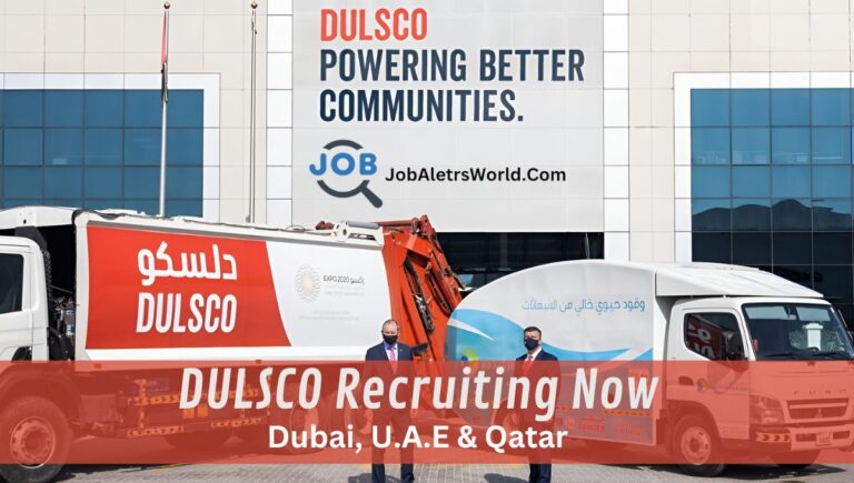 Dulsco Jobs UAE | Dubai 2024 – Apply Now