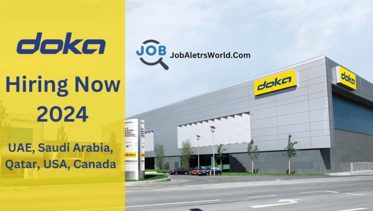 Doka Group Careers and Opportunities UAE, Qatar, Saudi Arabia, USA, Canada 2024