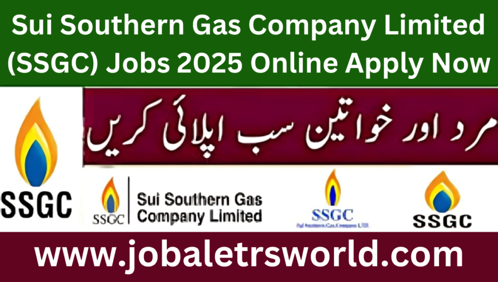 Sui Southern Gas Company Jobs 2025